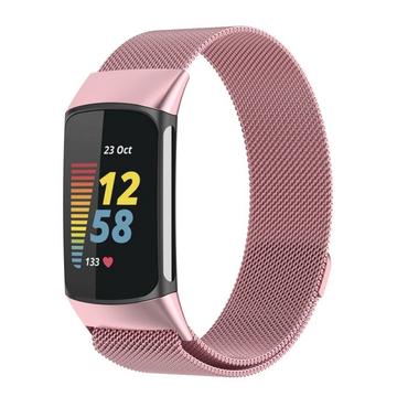 Fitbit Charge 5 - Bracelet Milanais En Acier Inoxydable