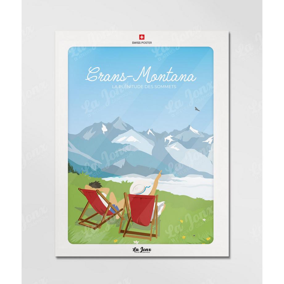 La-Jonx Crans-Montana - Poster  