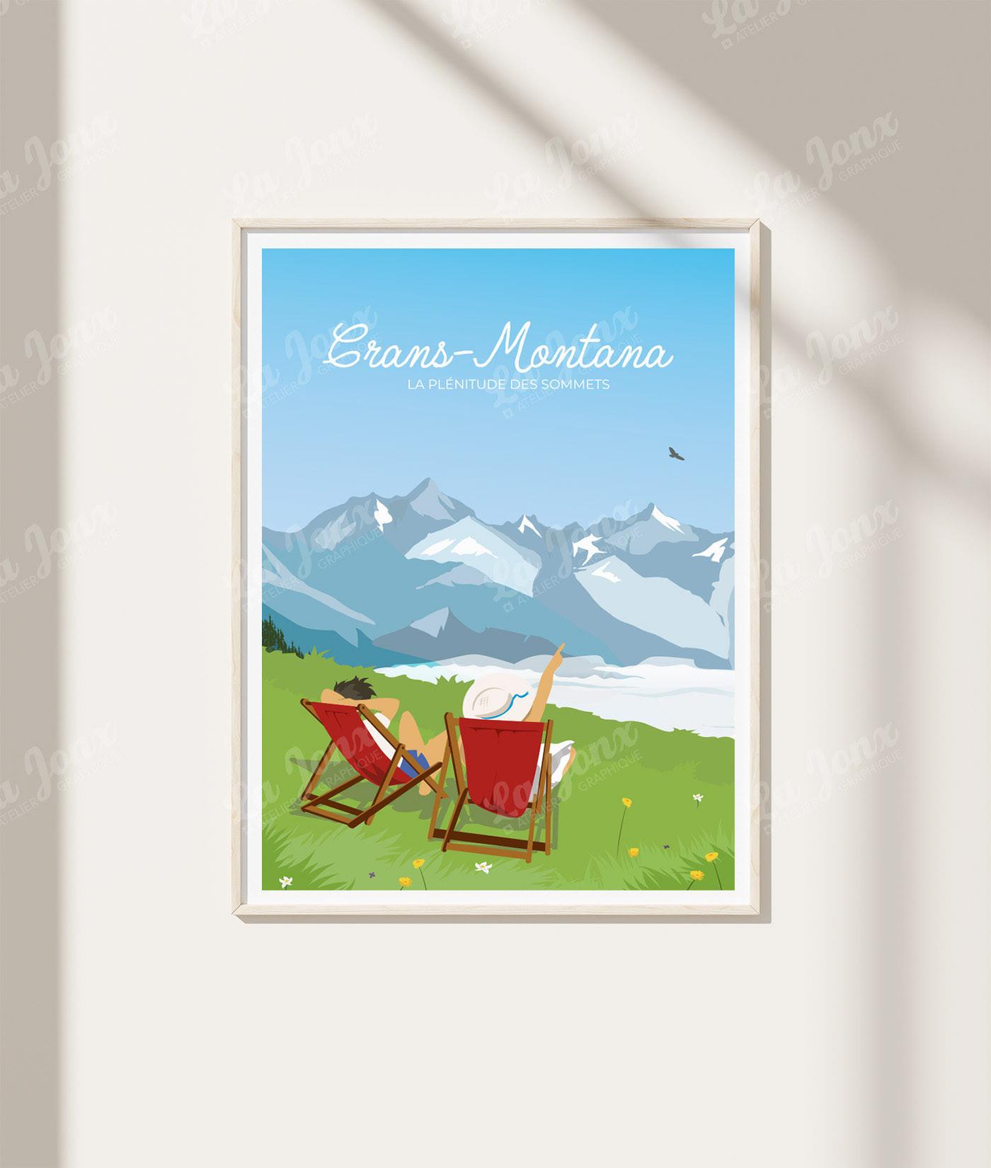 La-Jonx Crans-Montana - Poster  
