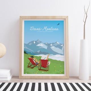 La-Jonx Crans-Montana - Poster  