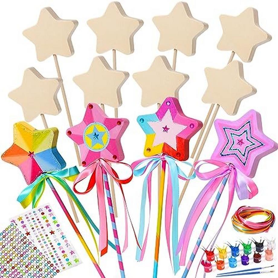 Activity-board  Pieces Princess Wand Craft Prinzessin Zubehör 