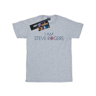 MARVEL  Avengers Infinity War I Am Steve Rogers TShirt 