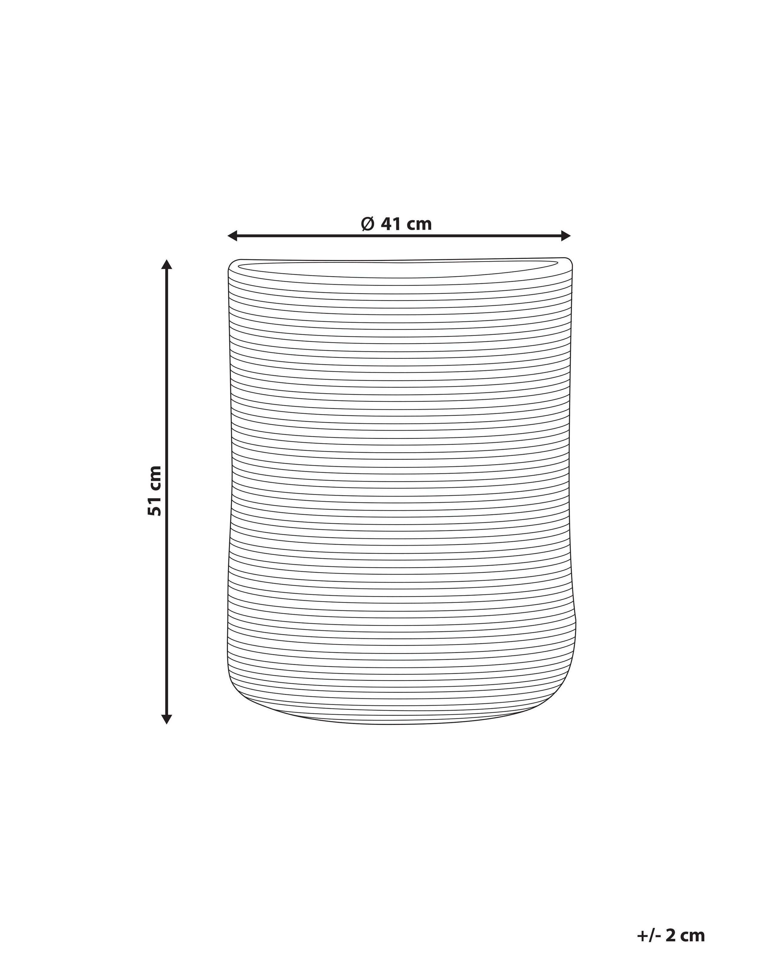 Beliani Korb en Coton Boho YERKOY  