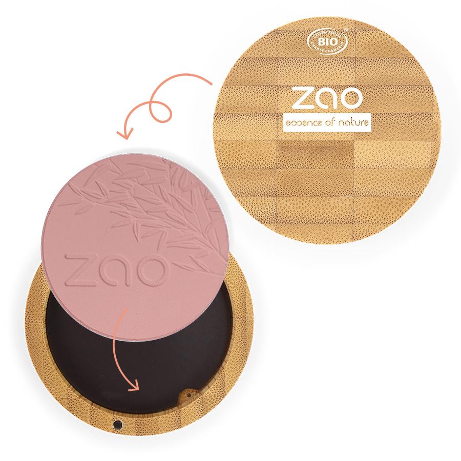 ZAO MAKEUP  Fard à joues - Certifié bio, vegan et rechargeable 