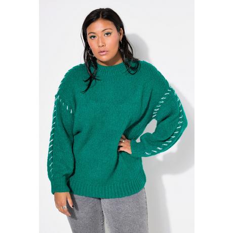 Studio Untold  Pullover dal taglio oversize con cuciture colorate e maniche lunghe 