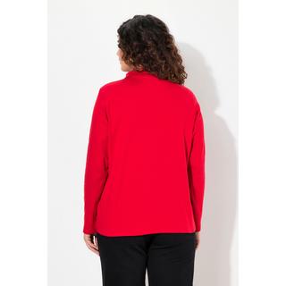 Ulla Popken  Shirt, Rollkragen, Classic, Langarm 