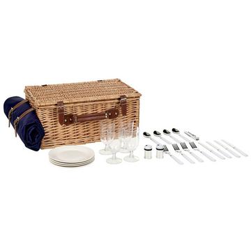 Picknickkorb aus Weidenholz Klassisch CREPES