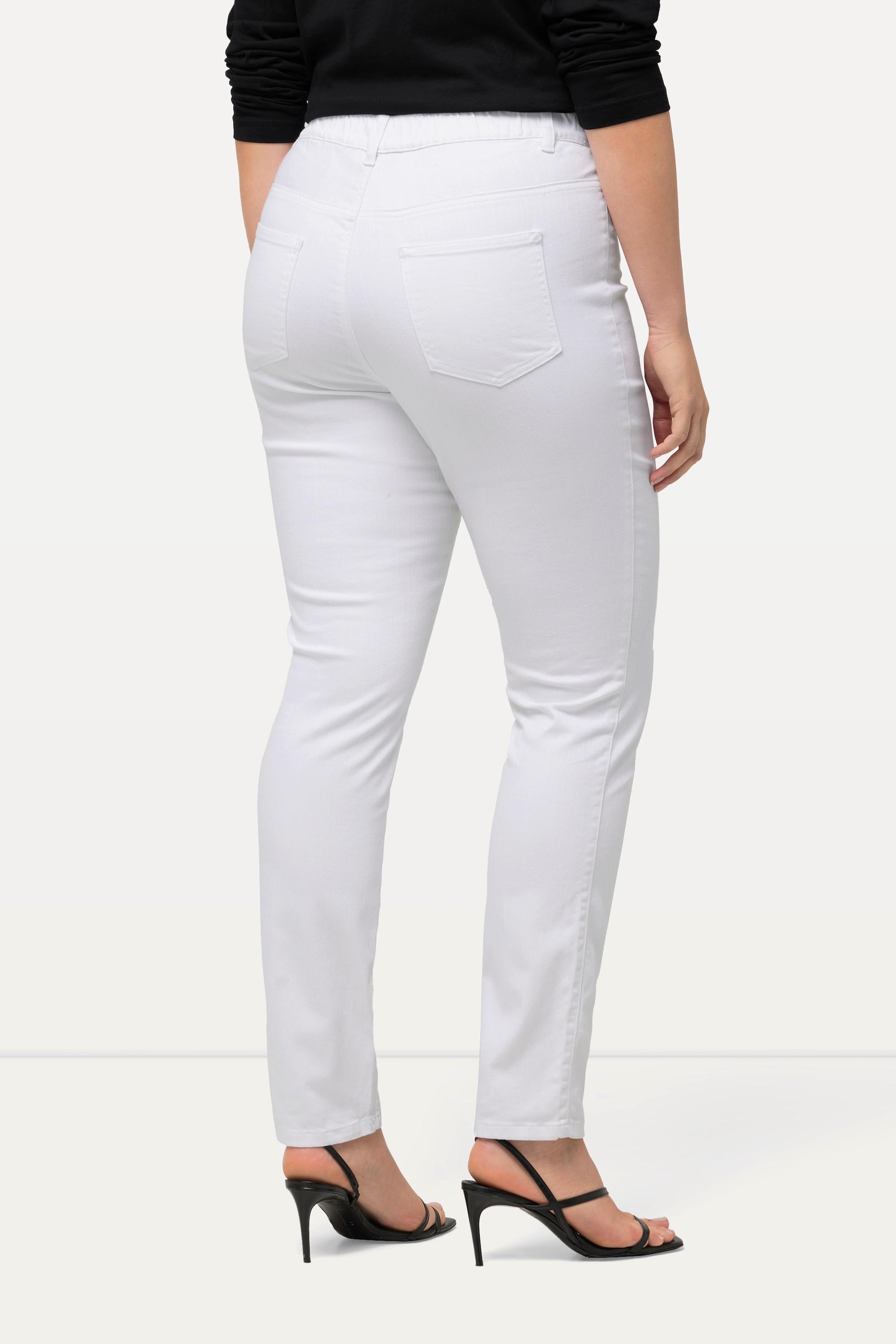 Ulla Popken Sienna Stretch Jeggings Passanti per Cintura  