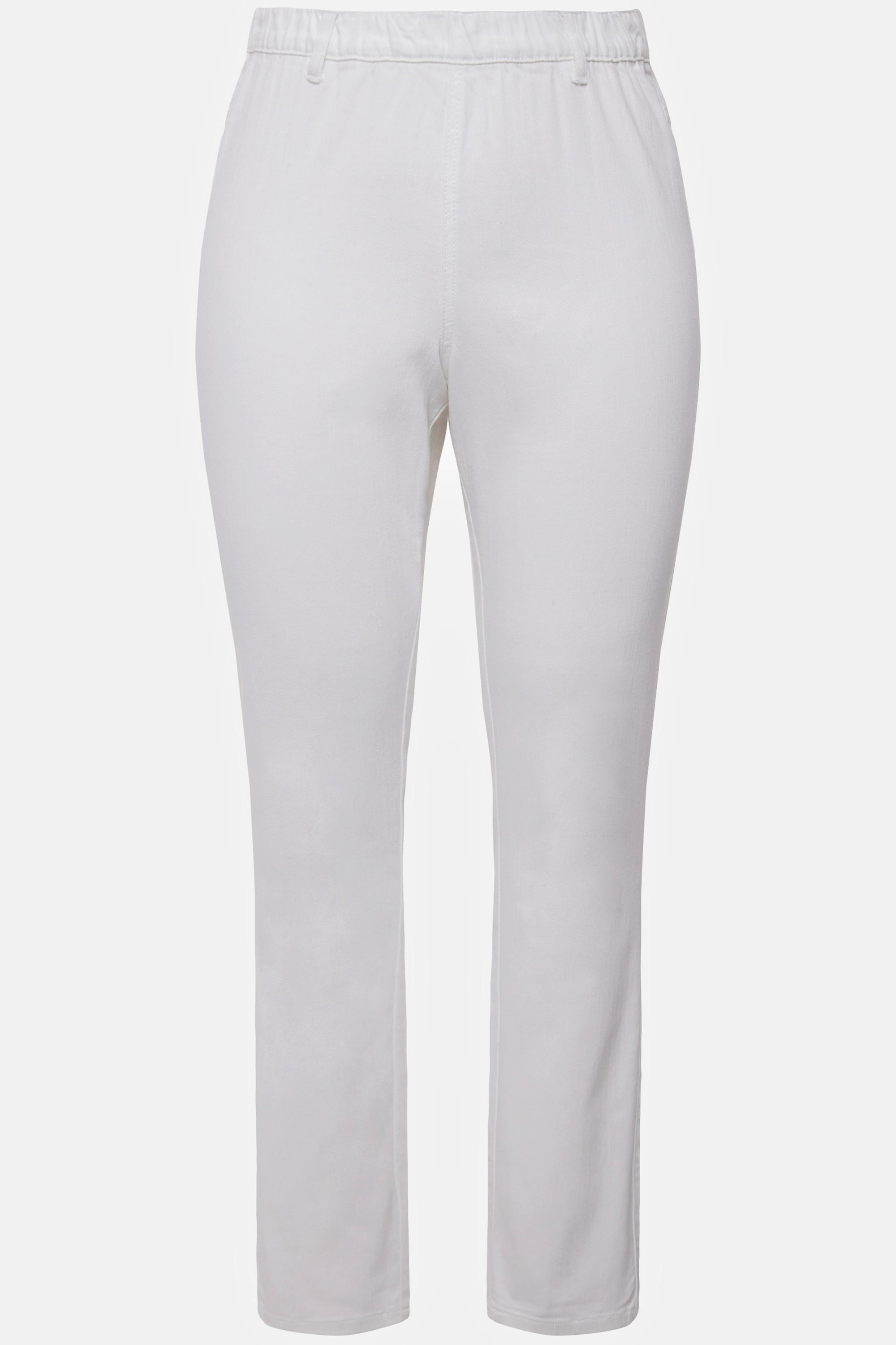 Ulla Popken Sienna Stretch Jeggings Passanti per Cintura  