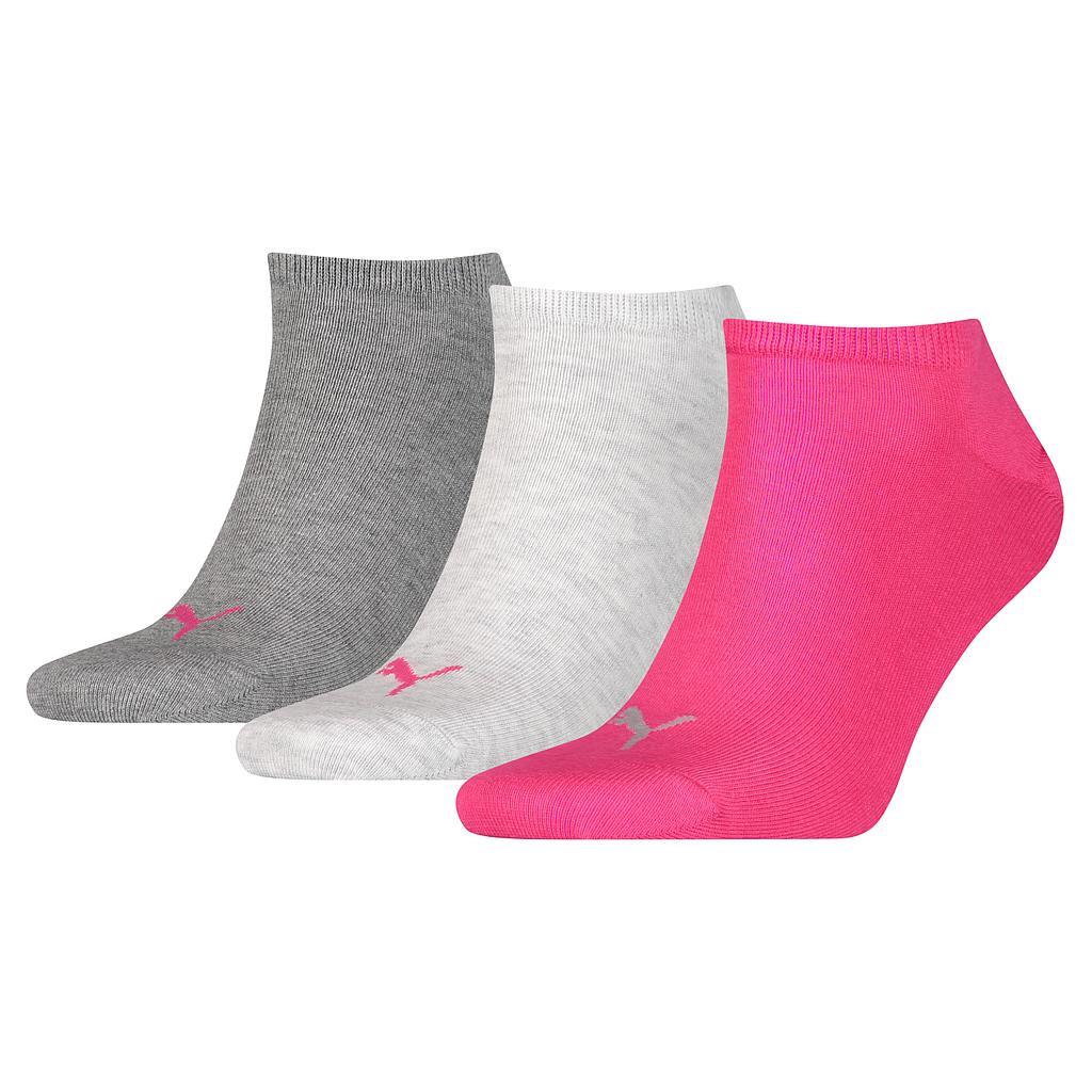 Image of Sneakersocken Erwachsene, 3erpack Damen Pink 35-38