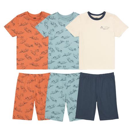 La Redoute Collections  3er-Pack Kurzpyjamas  Hund 