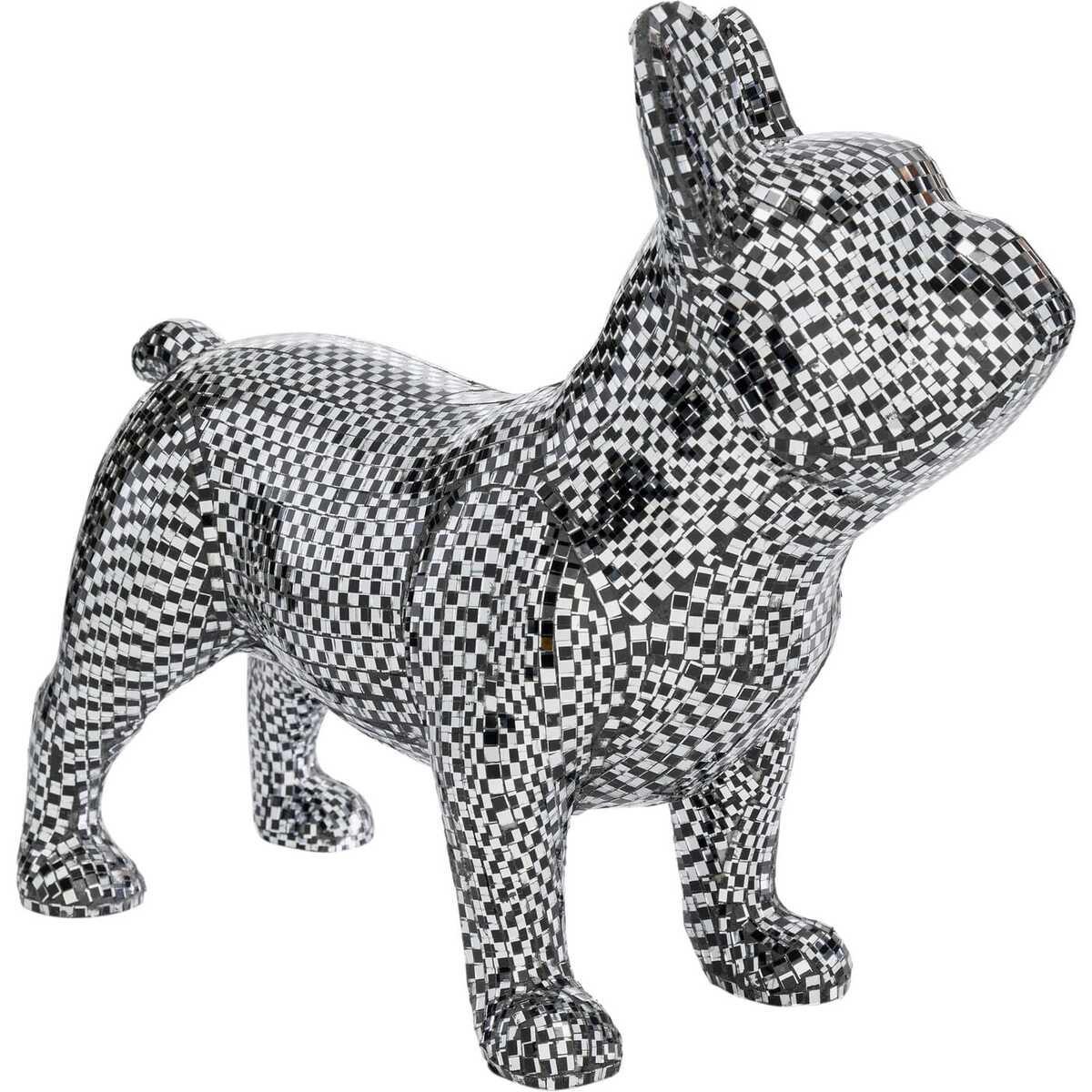 Image of Deko Figur Bulldog Disco 36 Unisex Schwarz ONE SIZE