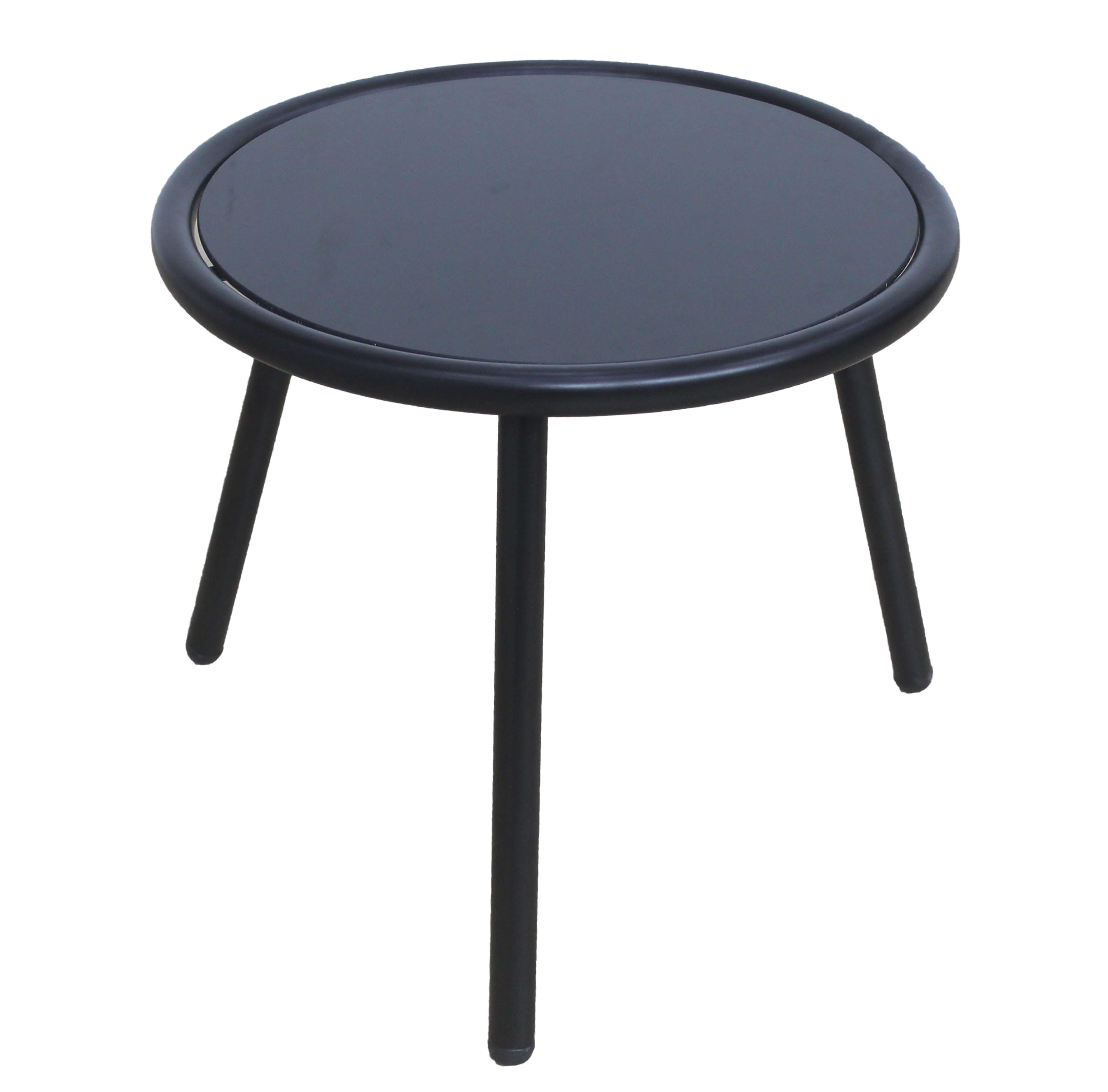 mutoni Table basse de jardin Marisa Glas ronde 45  