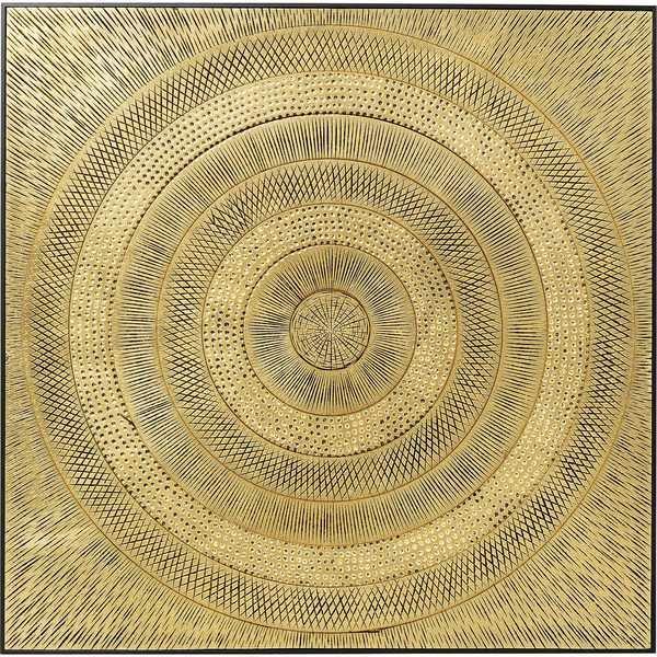 Image of Objektbild Art Circle gold 120x120 Objektbild Art Circle gold 120x120
