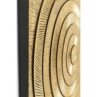 KARE Design Objektbild Art Circle gold 120x120  