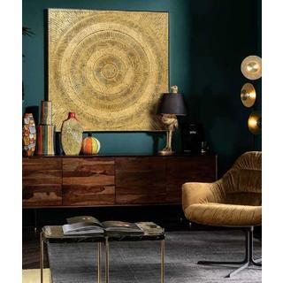 KARE Design Objektbild Art Circle gold 120x120  