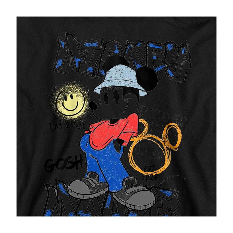 Disney  Sweat À Capuche Motif Mickey Mouse Street Style 