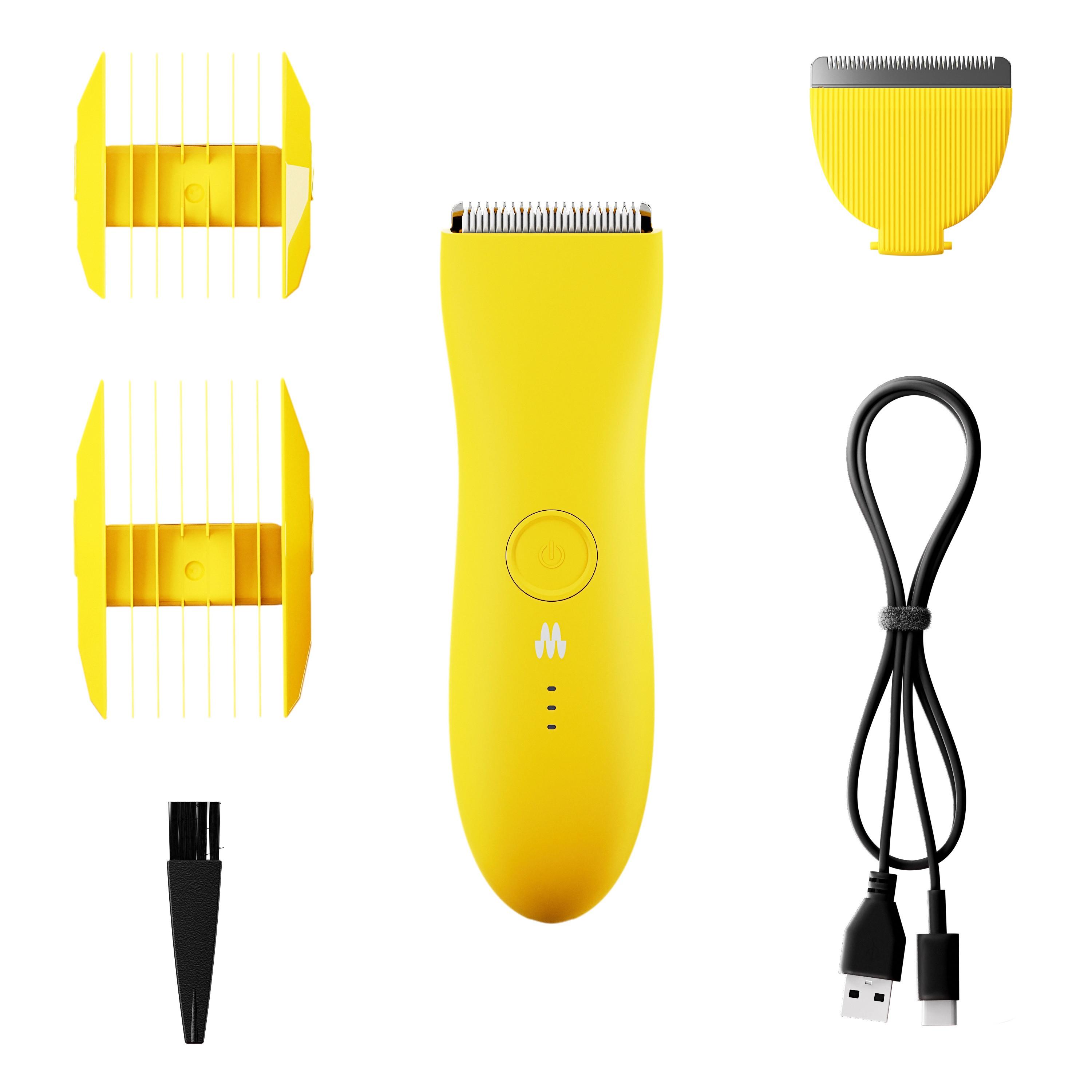 Meridian Grooming Le Trimmer Premium, rasoir électrique, lames en céramique (Solar)  