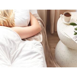 Beliani RHEA Housse de couverture lestée en polyester moderne  