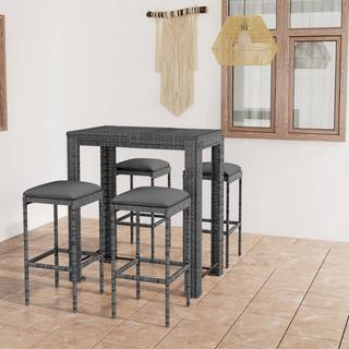 VidaXL Bar-set poly-rattan  