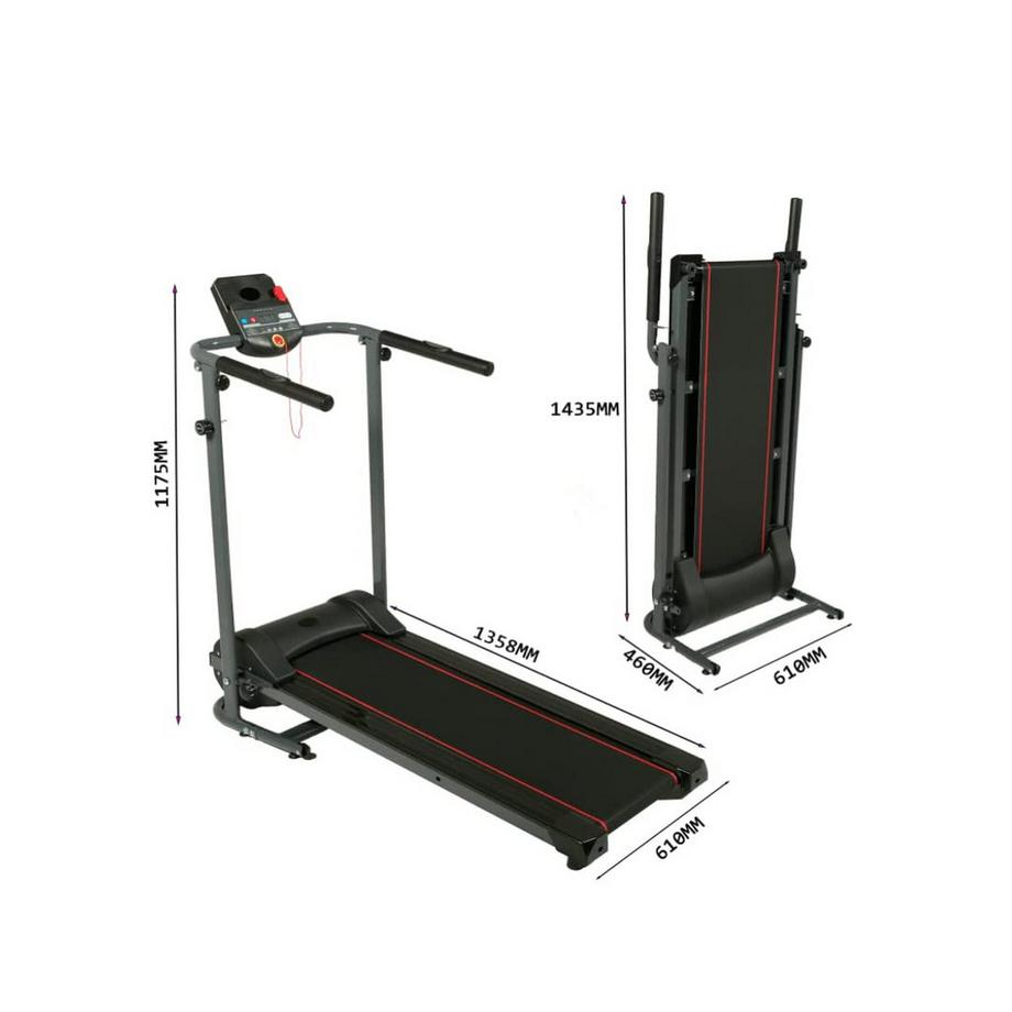 GYMFORM  Slimfold Treadmill - Zusammenklappbares Laufband 