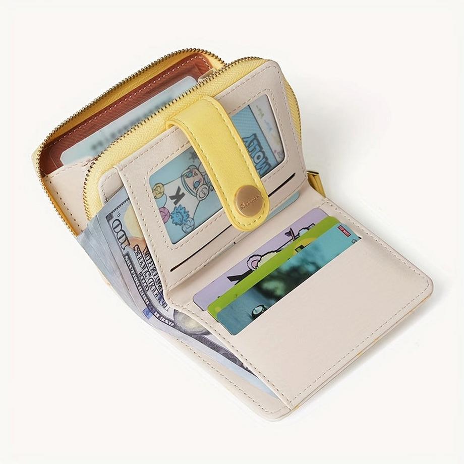 Only-bags.store Portafoglio corto motivo gatto  