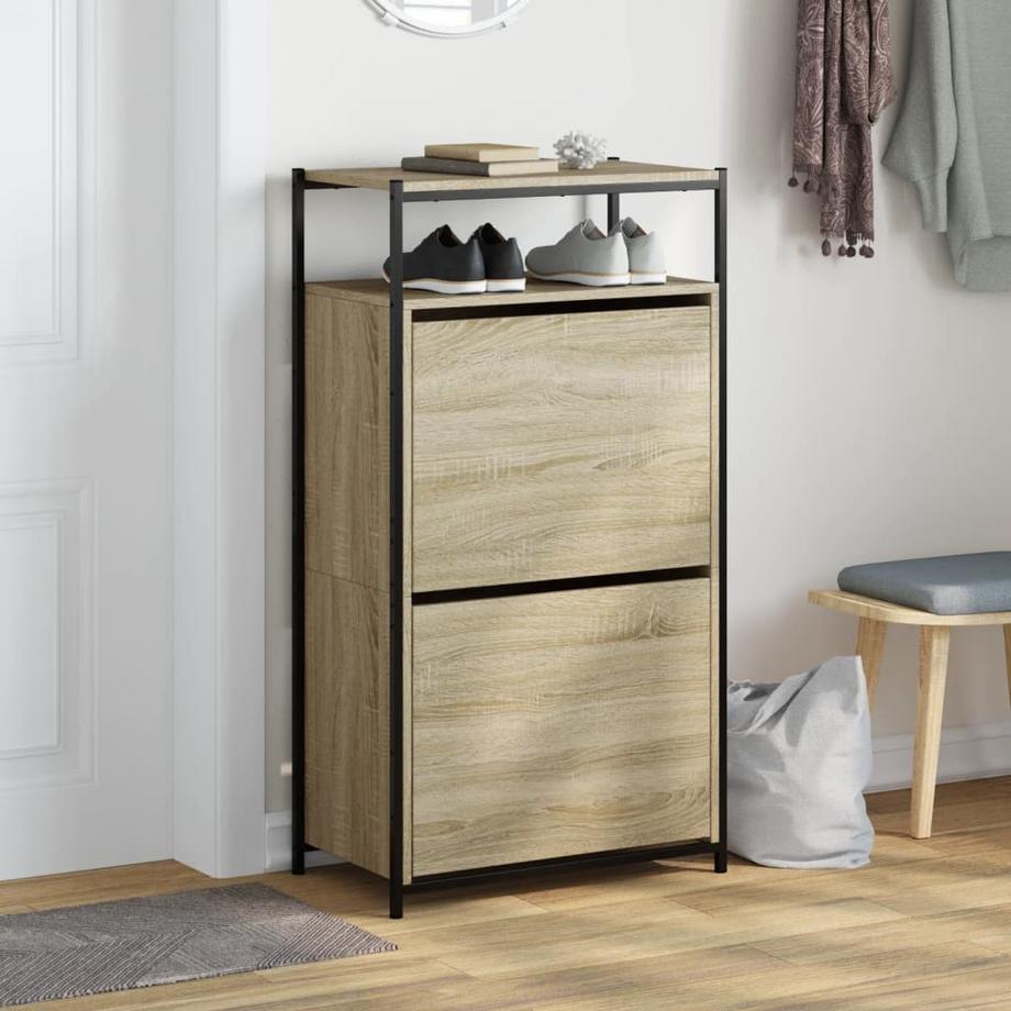 VidaXL scarpiera Legno multistrato  