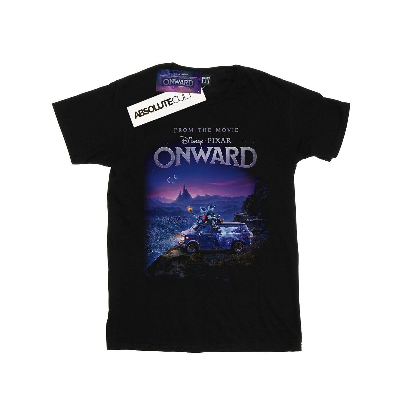 Image of Onward Poster Art Tshirt Damen Schwarz XL