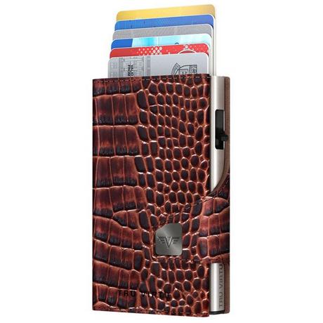 Tru Virtu Portefeuille Coin Pocket Croco  
