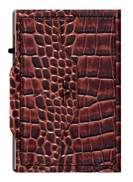 Tru Virtu Coin Pocket Croco Portemonnaie  