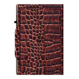 Tru Virtu Portefeuille Coin Pocket Croco  