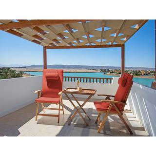 Beliani Set bistrot en Legno d'acacia Moderno JAVA PREMIUIM  