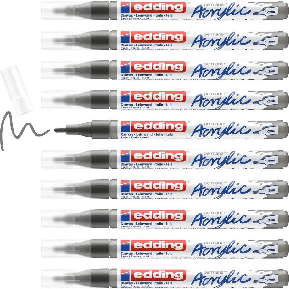 Edding EDDING Acrylmarker 5300 1-2mm 5300-926 anthrazit sdm  
