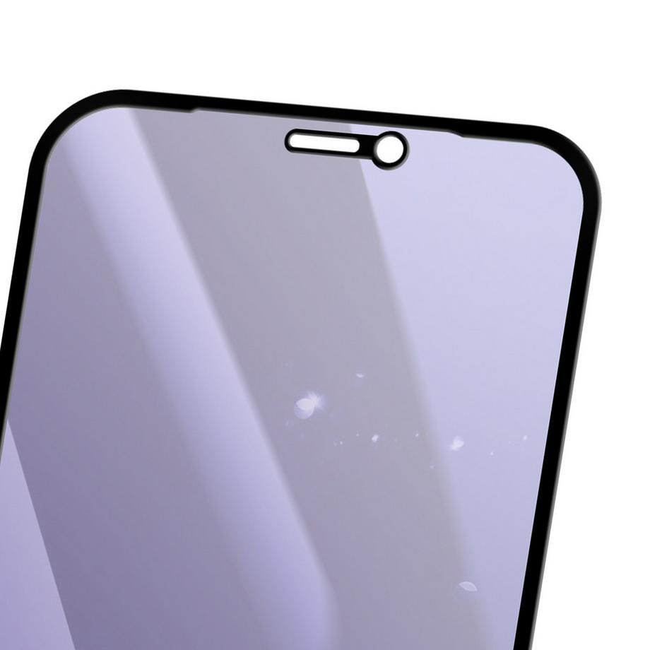 Avizar  Blaulichtschutz iPhone 12Pro Max Schwarz 