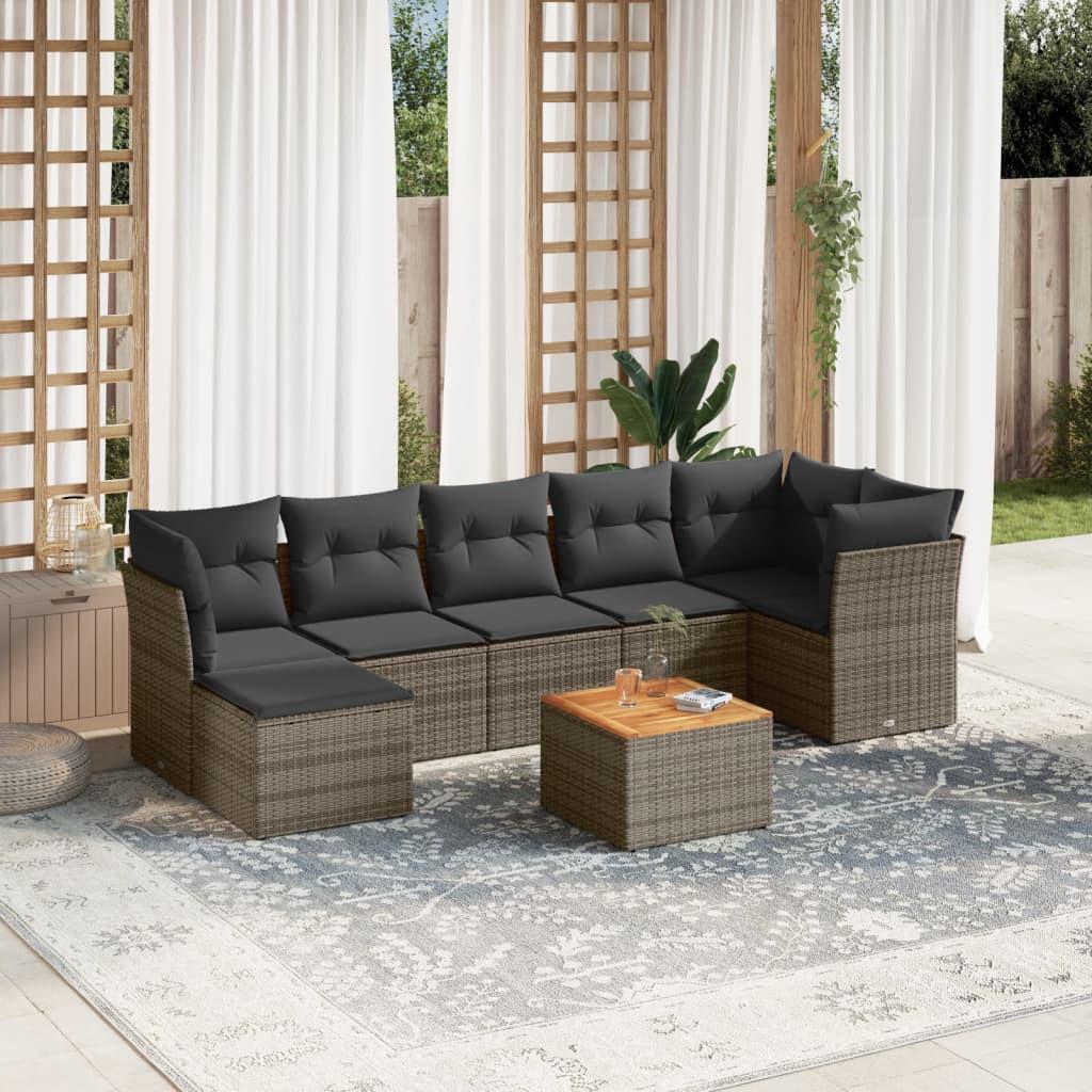 VidaXL Garten sofagarnitur poly-rattan  