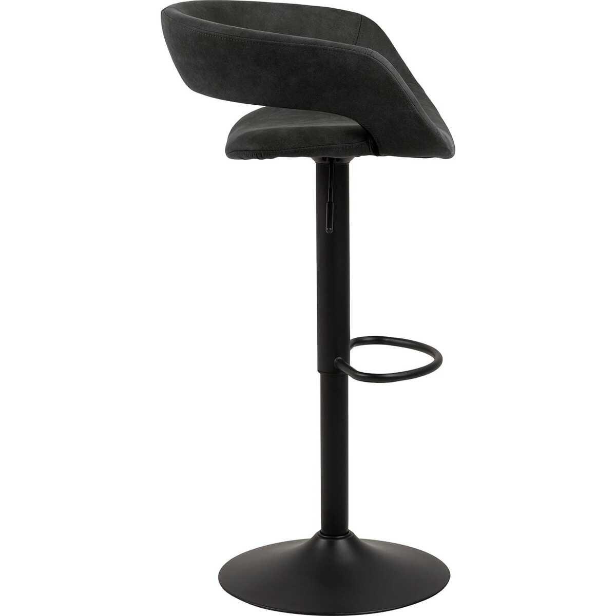 mutoni Tabouret de bar Cabot anthracite  