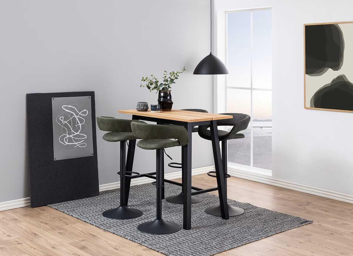 mutoni Tabouret de bar Cabot anthracite  