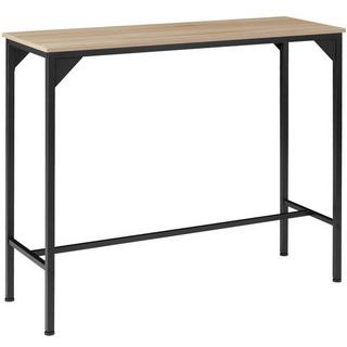 Tectake Table de bar industrielle Kerry 120x40x100,5cm  