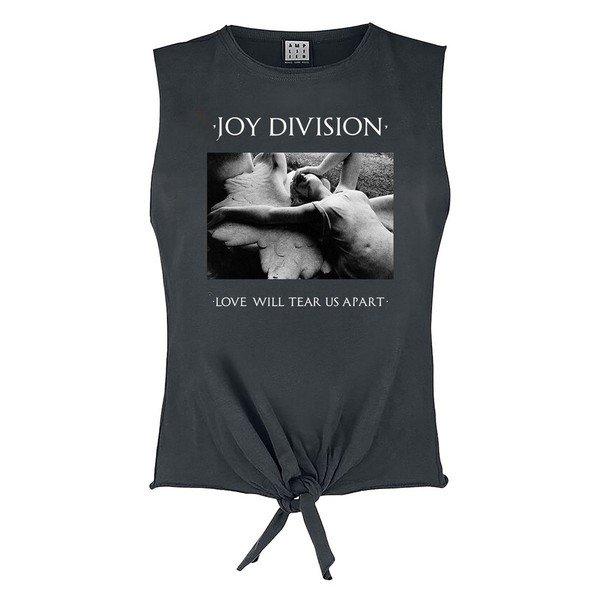 Image of Love Will Tear Us Apart Tshirt Unisex Charcoal Black S