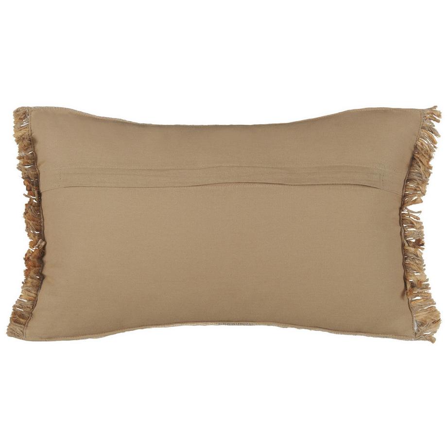 Beliani Dekokissen aus Jute Boho LEDUM  