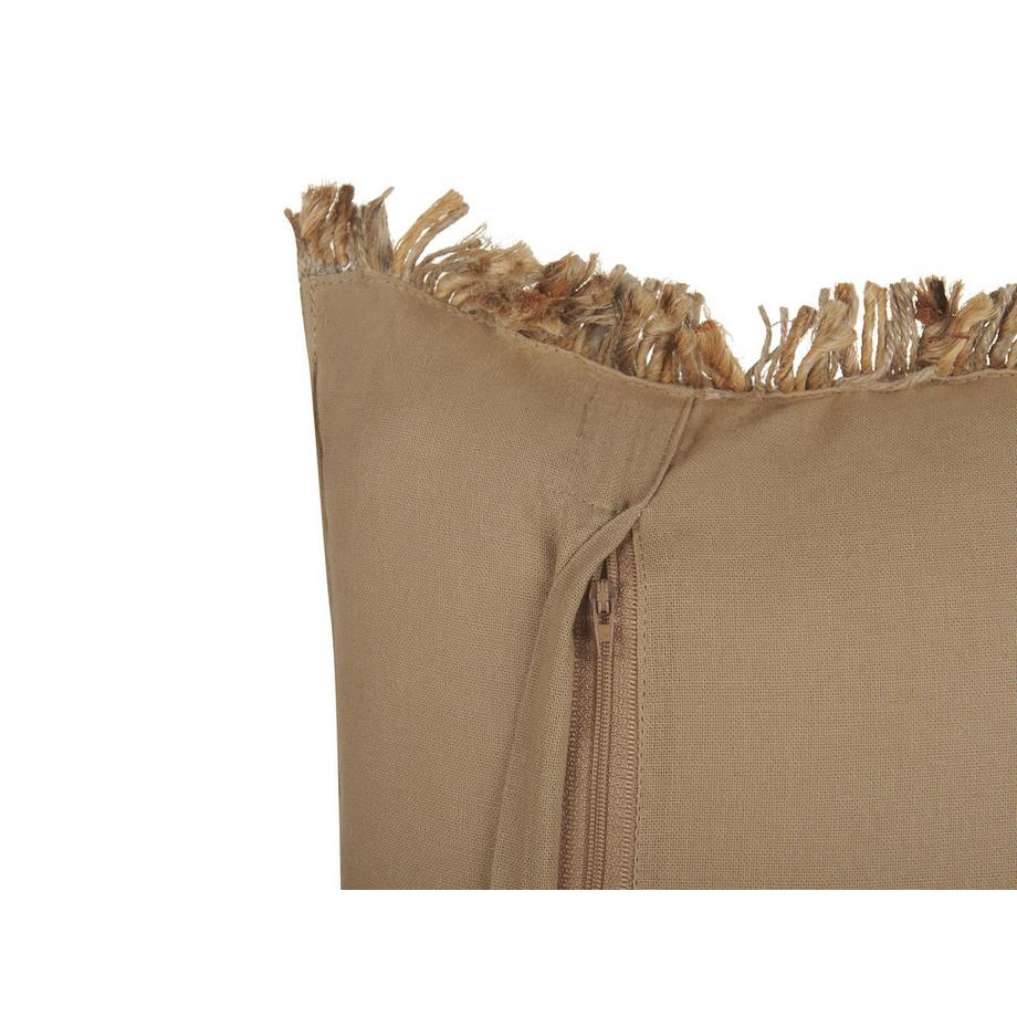 Beliani Dekokissen aus Jute Boho LEDUM  