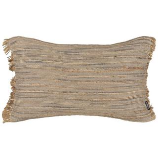 Beliani Coussin en Jute Boho LEDUM  