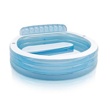 Aufblasbarer Pool mit Sitzbank