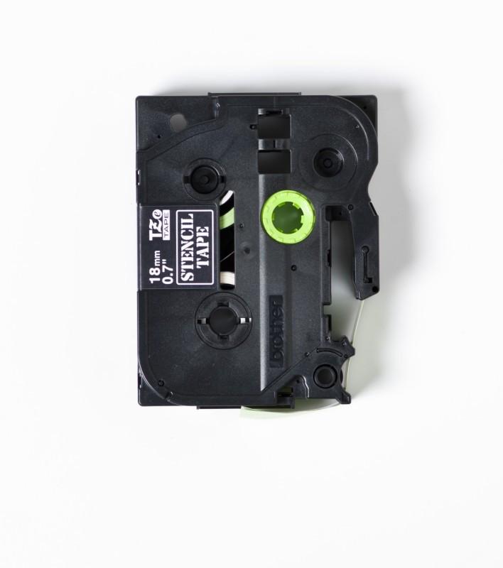 E+P Elektrik  PTOUCH Band, Schablone schwarz STE141 PT-3600 18 mm 