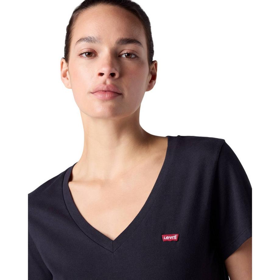 Levis V-Ausschnitt Slub T-Shirt  