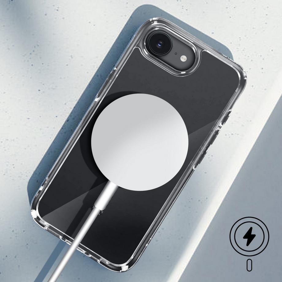 spigen  Coque MagSafe Spigen Noir iPhone 16e 