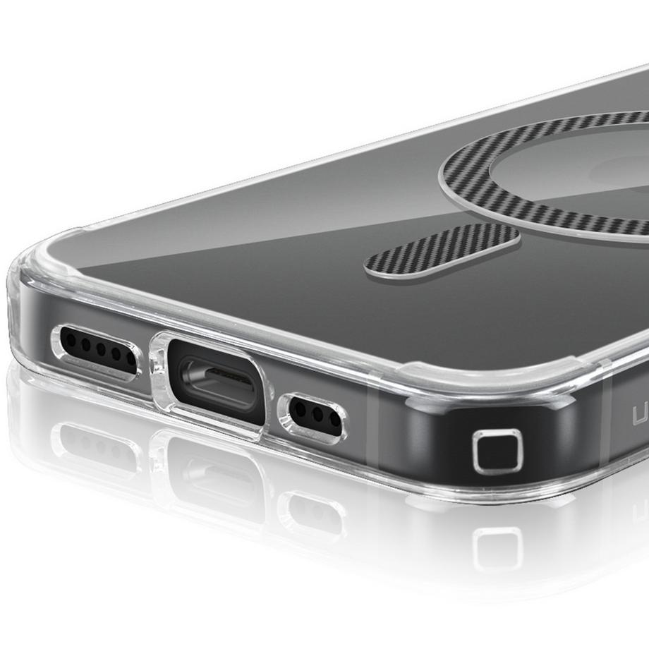 spigen  Coque MagSafe Spigen Noir iPhone 16e 