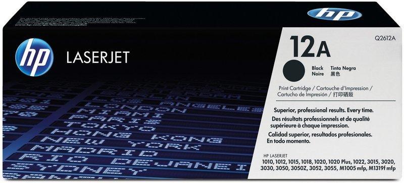 Hewlett-Packard  HP Toner-Modul 12A schwarz Q2612A LaserJet 1010 2000 Seiten 
