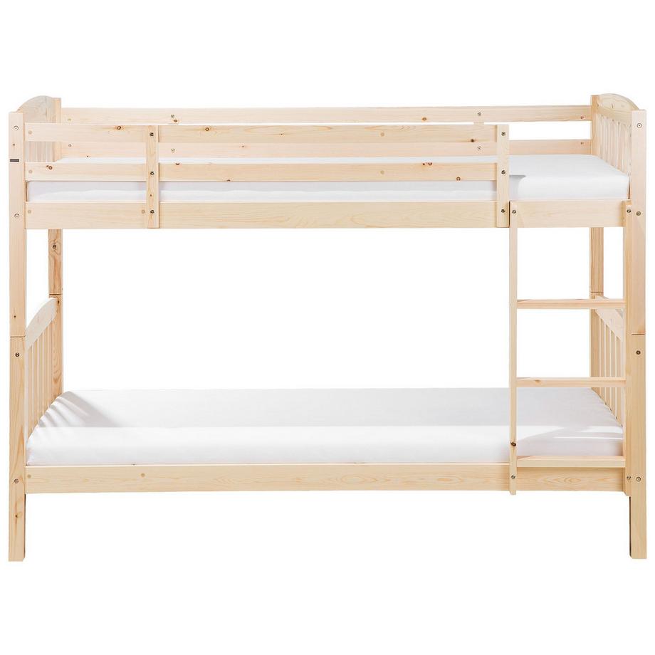 Beliani Lit superposé en Bois de pin Scandinave REVIN  