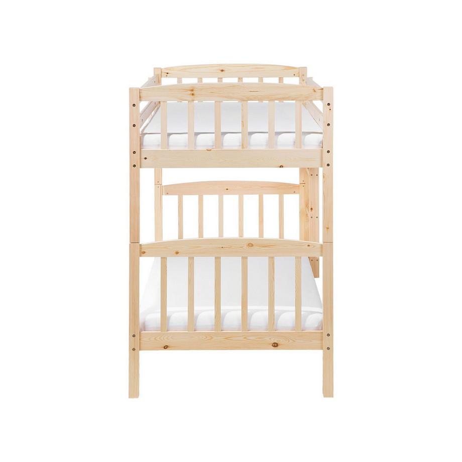 Beliani Lit superposé en Bois de pin Scandinave REVIN  